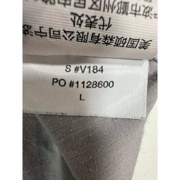 Vuori Mens Shirt Bridge Button Down Short Sleeve Size Large Corona Logo Gray - Picture 11 of 13